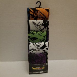 DragonballZ Character Crew Socks - 5 pack